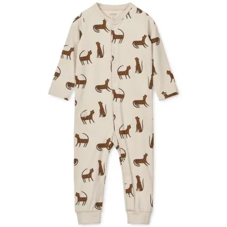 Birk Leopard Sleepsuit