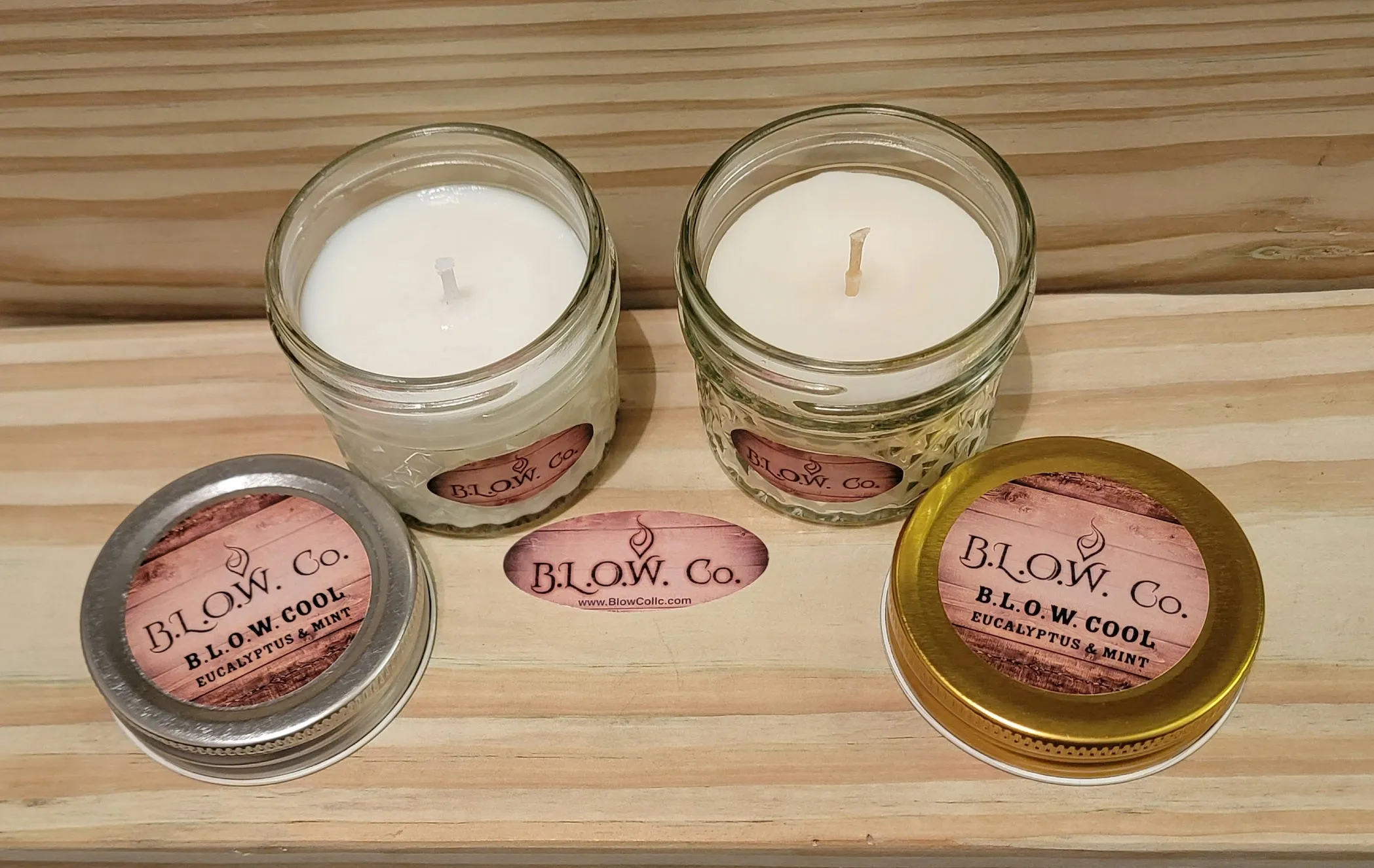 B.L.O.W. Cool Eucalyptus and Mint Candles