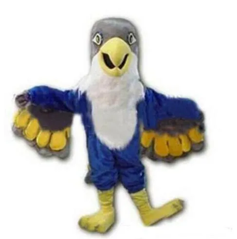 Blue Falcon Mascot Costumes Carnival Party Cosplay Suit