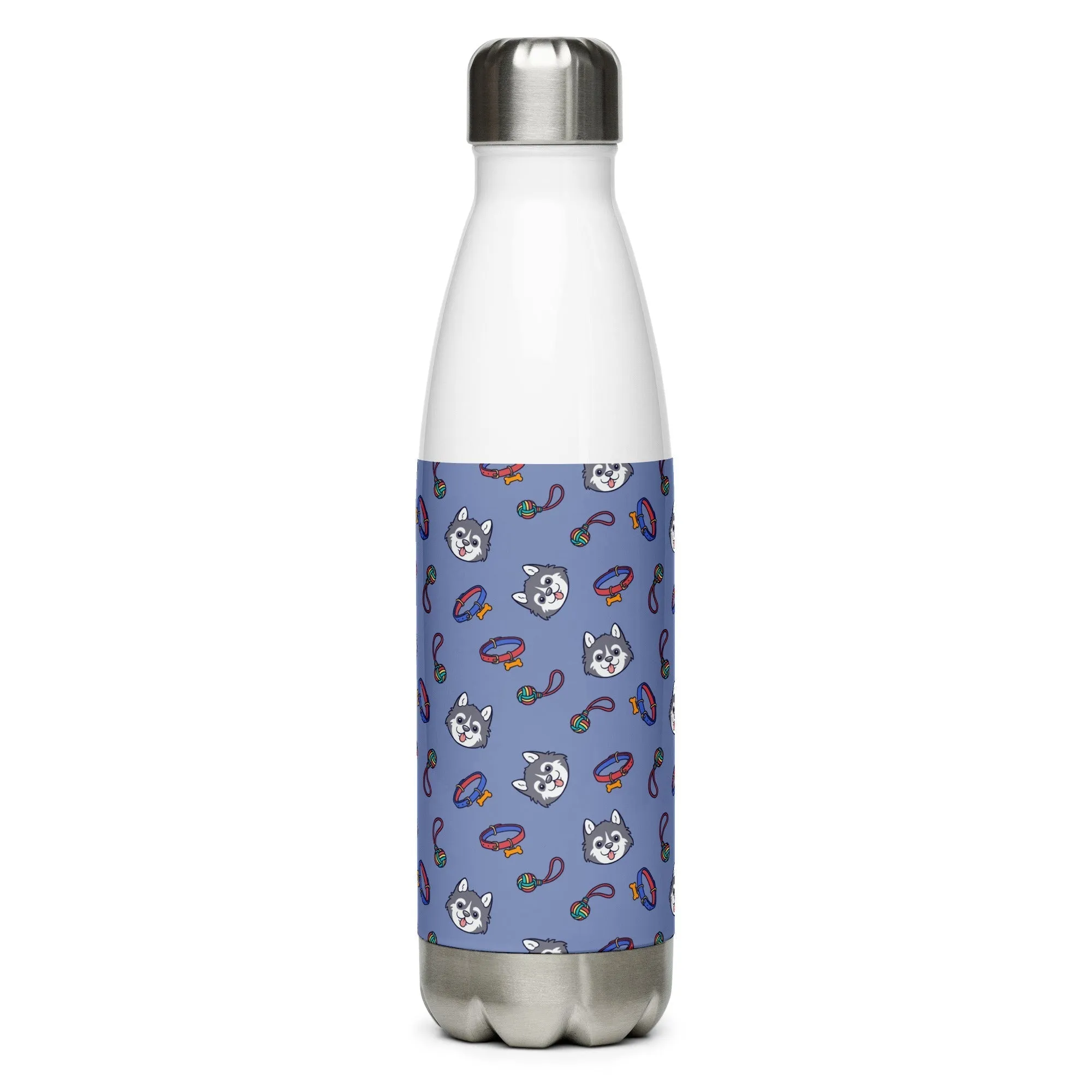 Blue Kids Dog Water Bottle