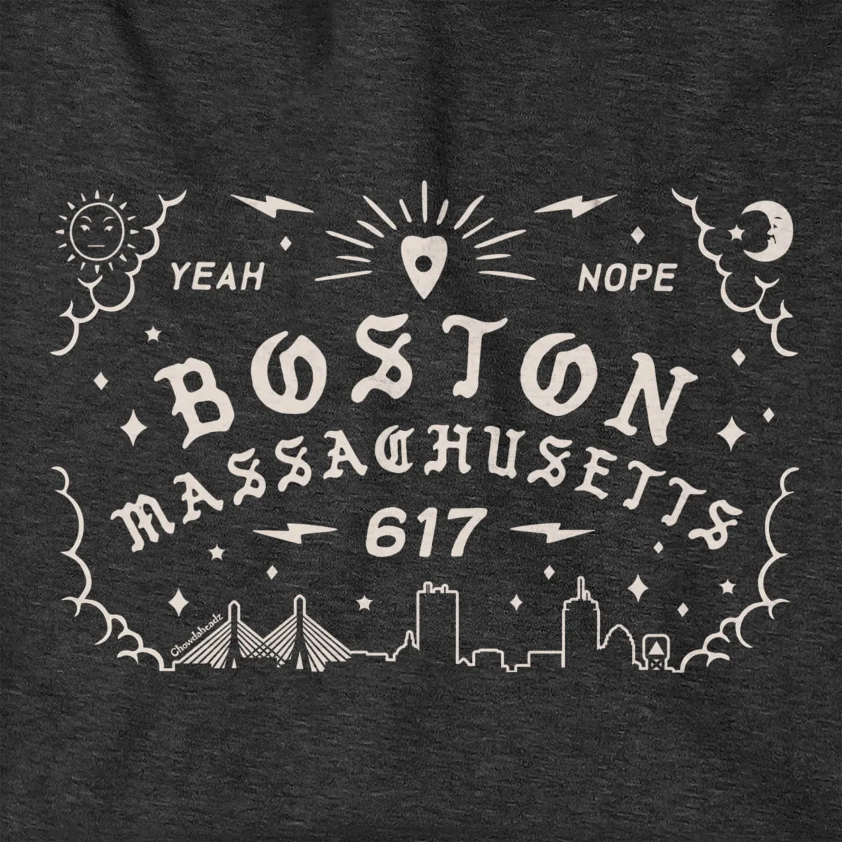 Boston Mass Spirit Board Hoodie