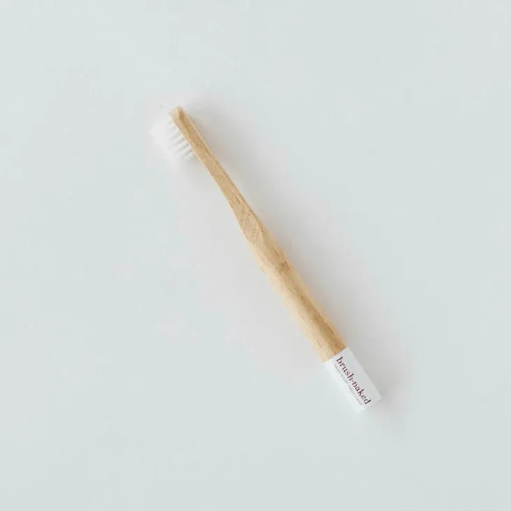 Brush Naked - White Kids Toothbrush