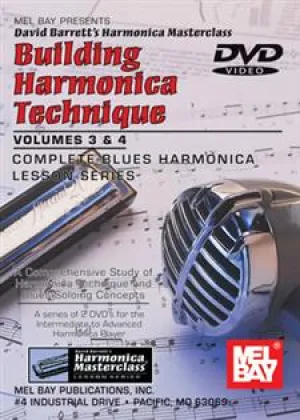 Building Harmonica Technique Volumes 3&4 Discontinued