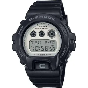 CASIO G-SHOCK BLACK AND BRILLIANT WHITE SERIES DIGITAL MEN WATCH DW-6900WD-1JF