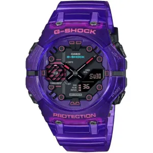 CASIO G-SHOCK BLUETOOTH DAY-DATE ANALOG DIGITAL PURPLE MEN WATCH GA-B001CBRS-6AJF