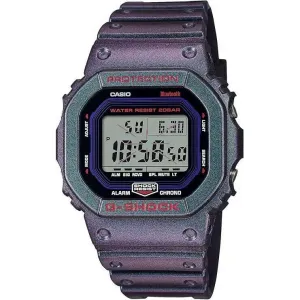 CASIO G-SHOCK BLUETOOTH DAY-DATE DIGITAL DIAL PURPLE & GREEN MEN WATCH DW-B5600AH-6JF