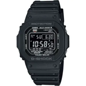 CASIO G-SHOCK DAY-DATE RESIN STRAP DIGITAL DIAL ALL BLACK MEN WATCH GW-M5610U-1BJF