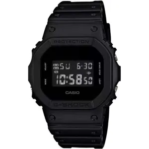 CASIO G-SHOCK DAY-DATE SOLID COLORS BLACK DIGITAL MEN WATCH DW-5600BB-1JF