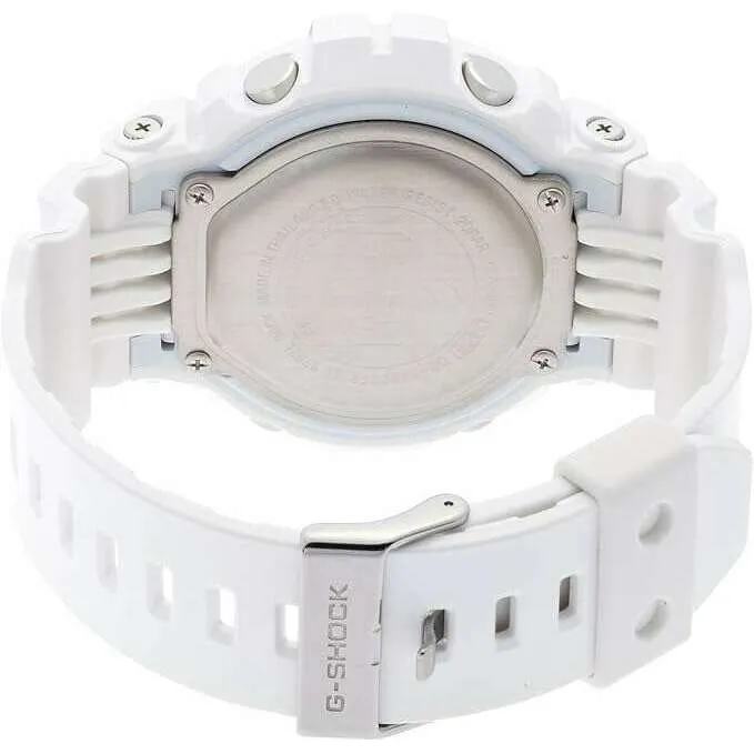 CASIO G-SHOCK DIGITAL BLACK DIAL WHITE RESIN STRAP MEN WATCH GD-X6900FB-7JF