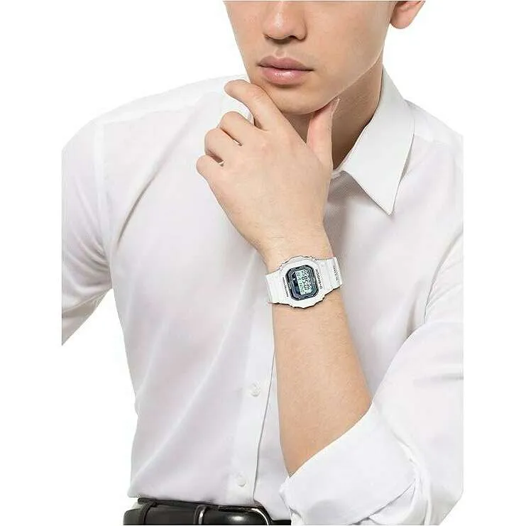 CASIO G-SHOCK G-LIDE TIDE GRAPH WHITE RUBBER STRAP DIGITAL DIAL MEN WATCH GLX-5600-7JF