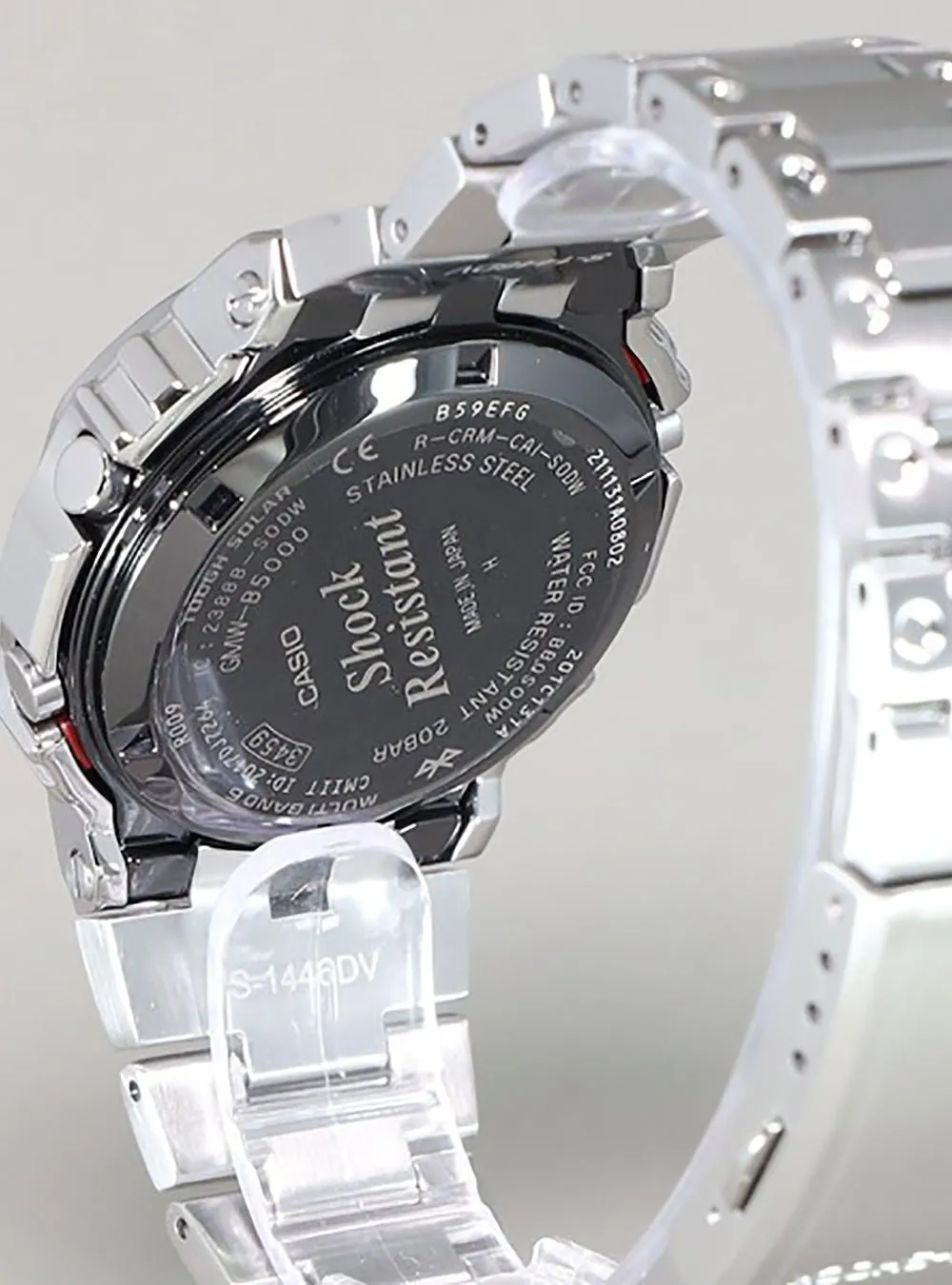 CASIO G-SHOCK GMW-B5000D-1JF FULL METAL STAINLESS STEEL MADE IN JAPAN JDM