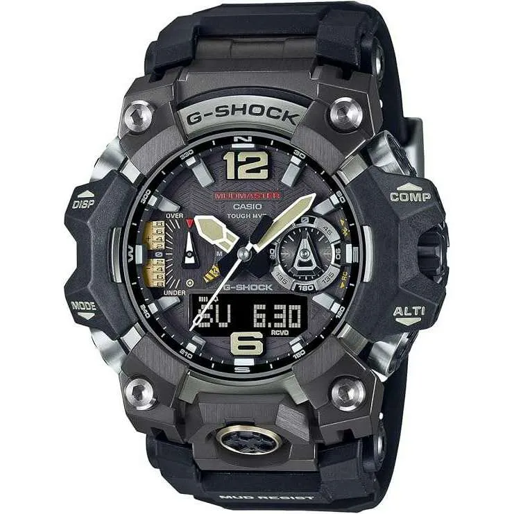 CASIO G-SHOCK MASTER OF G MUDMASTER SERIES ANALOG DIGITAL BLACK MEN WATCH GWG-B1000-1AJF