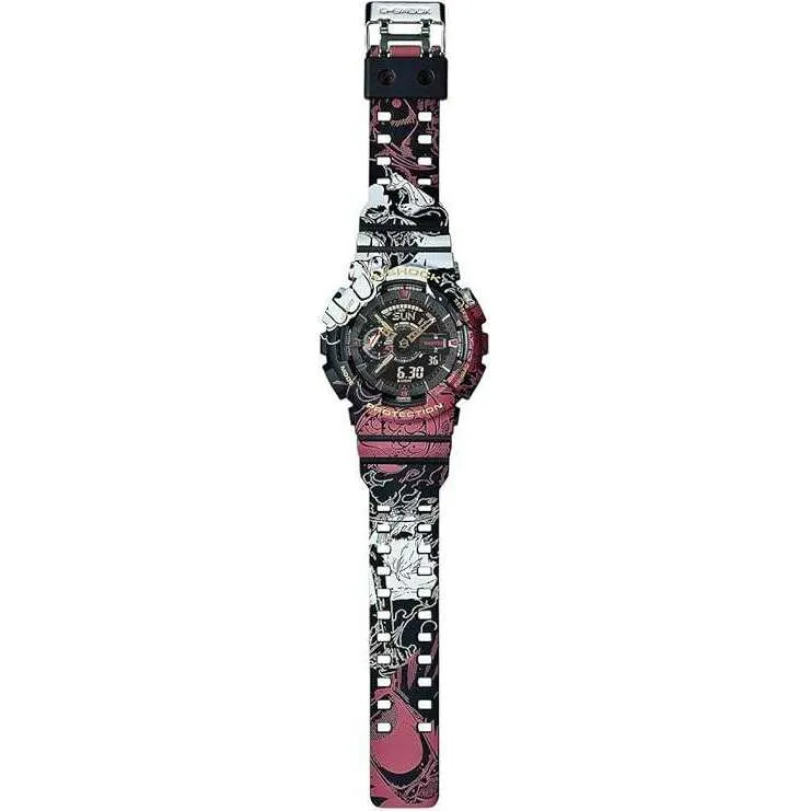 CASIO G-SHOCK ONE PIECE COLLABORATION MODEL ANALOG DIGITAL MEN WATCH GA-110JOP-1A4JR