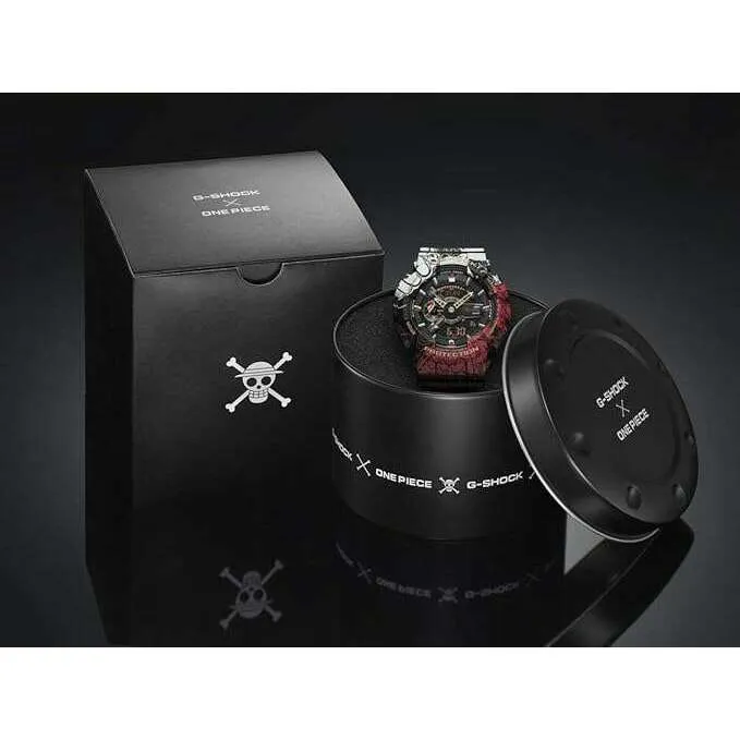 CASIO G-SHOCK ONE PIECE COLLABORATION MODEL ANALOG DIGITAL MEN WATCH GA-110JOP-1A4JR