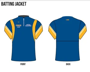 CENTRAL MASS ALL STARS Sublimated Football Batting Jacket