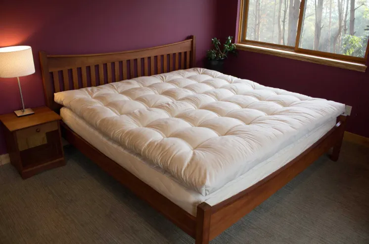 Certified Organic Quilted Topper By Holy Lamb Organics