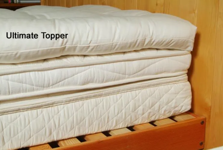 Certified Organic Quilted Topper By Holy Lamb Organics