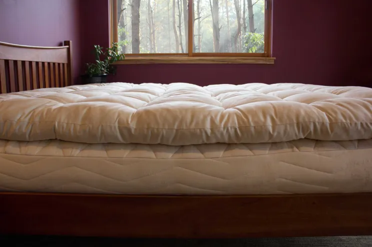 Certified Organic Quilted Topper By Holy Lamb Organics