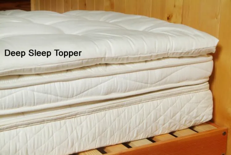 Certified Organic Quilted Topper By Holy Lamb Organics