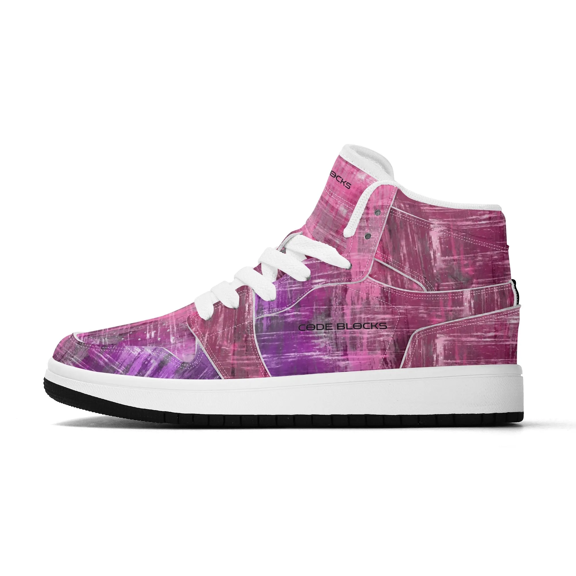 Children Premium High Top Leather Sneakers