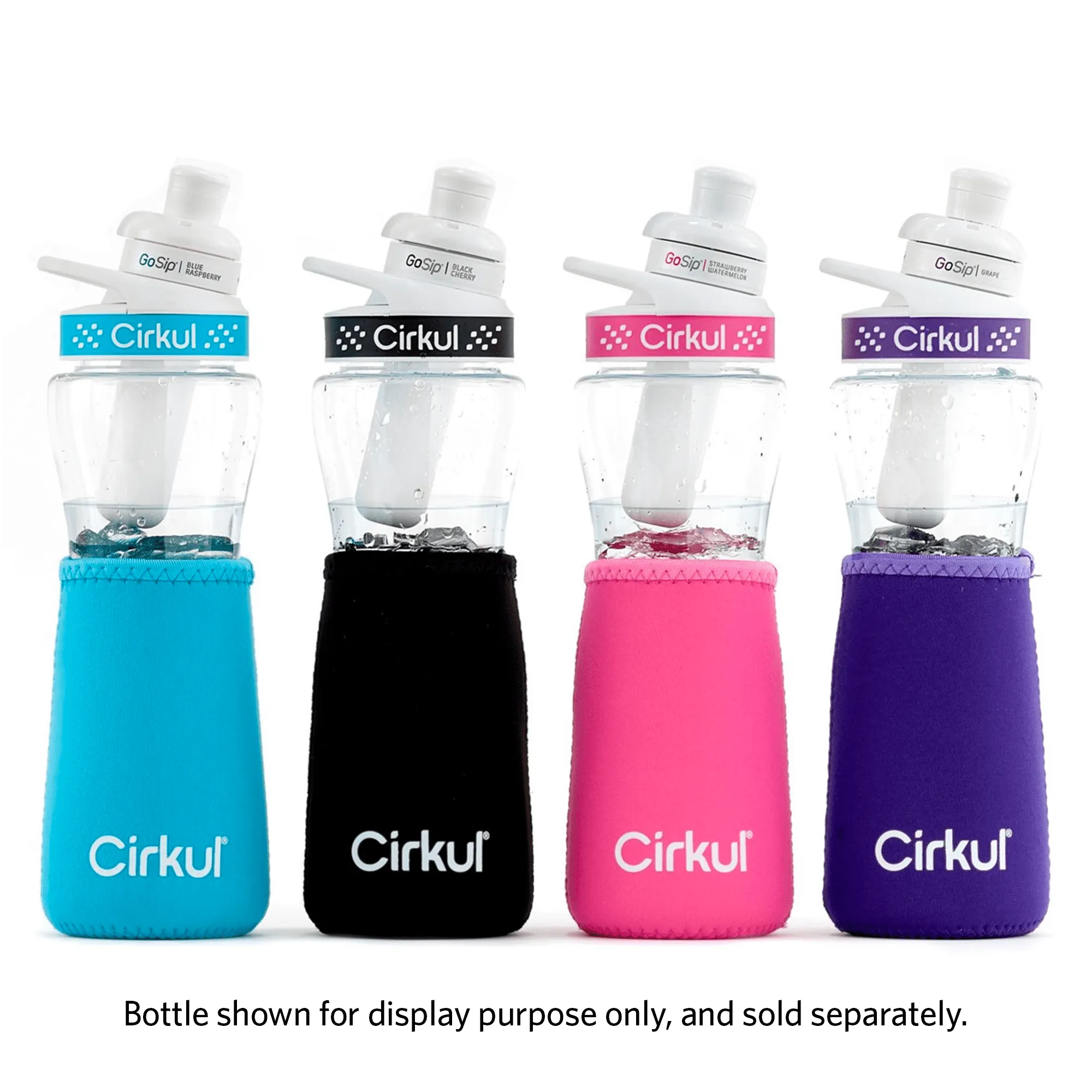 Cirkul Chill Sleeve & Comfort-Grip Lid for 22oz Bottle Color, Pink