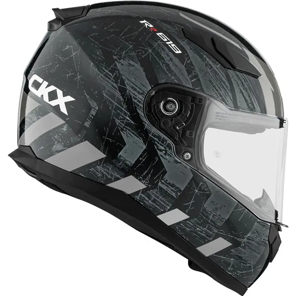 CKX RR619 Full-Face Motorcycle Helmet - Frontier Graphic