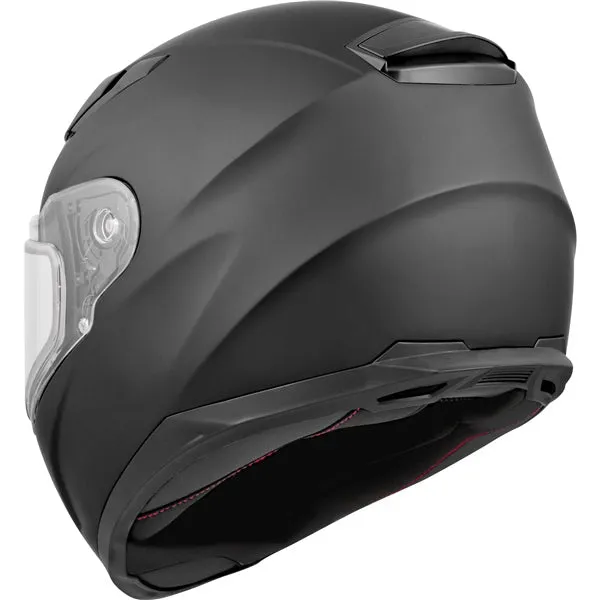 CKX RR619 Winter Double Lens Full-Face Helmet - Solid Black