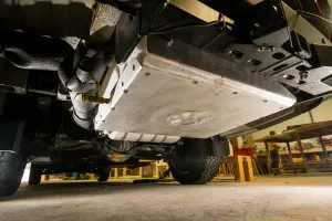 CV Gray Water Bracket/Skid Plate