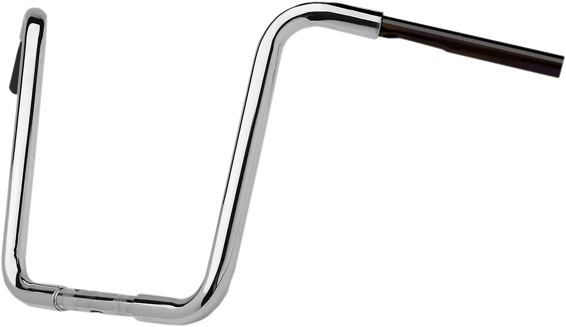 Cyclesmiths 113CA12NS14BPH 1-1/4in. California Lane-Splitter Ape Handlebar for 1-1/4in. Clamp Area - 12in. Rise - Gloss Black