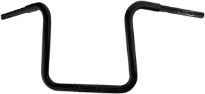 Cyclesmiths 113CA12NSTBWBPH 1-1/4in. California Lane-Splitter Ape Handlebar for 1-1/4in. Clamp Area - 12in. Rise - Gloss Black