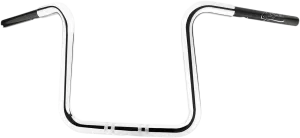 Cyclesmiths 113CA12NSTBWH 1-1/4in. California Lane-Splitter Ape Handlebar for 1-1/4in. Clamp Area - 12in. Rise - Chrome