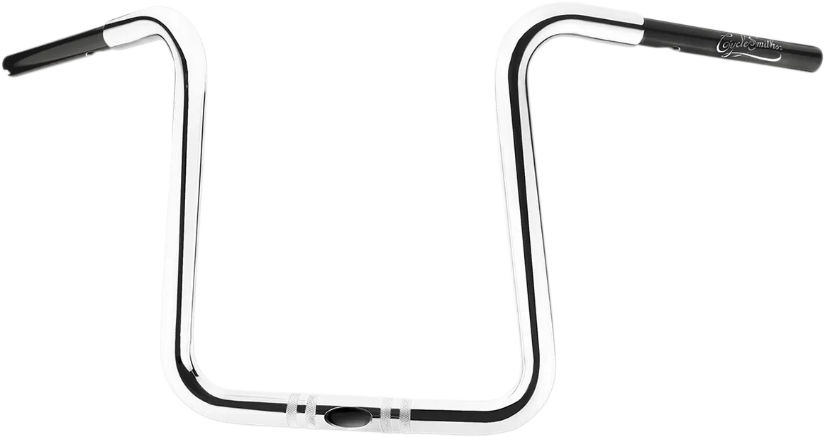 Cyclesmiths 113CA14NS14H 1-1/4in. California Lane-Splitter Ape Handlebar for 1-1/4in. Clamp Area - 14in. Rise - Chrome
