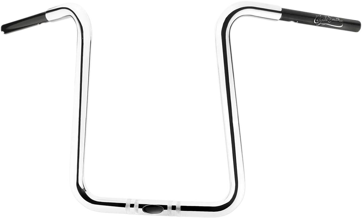 Cyclesmiths 113CA16NS14H 1-1/4in. California Lane-Splitter Ape Handlebar for 1-1/4in. Clamp Area - 16in. Rise - Chrome