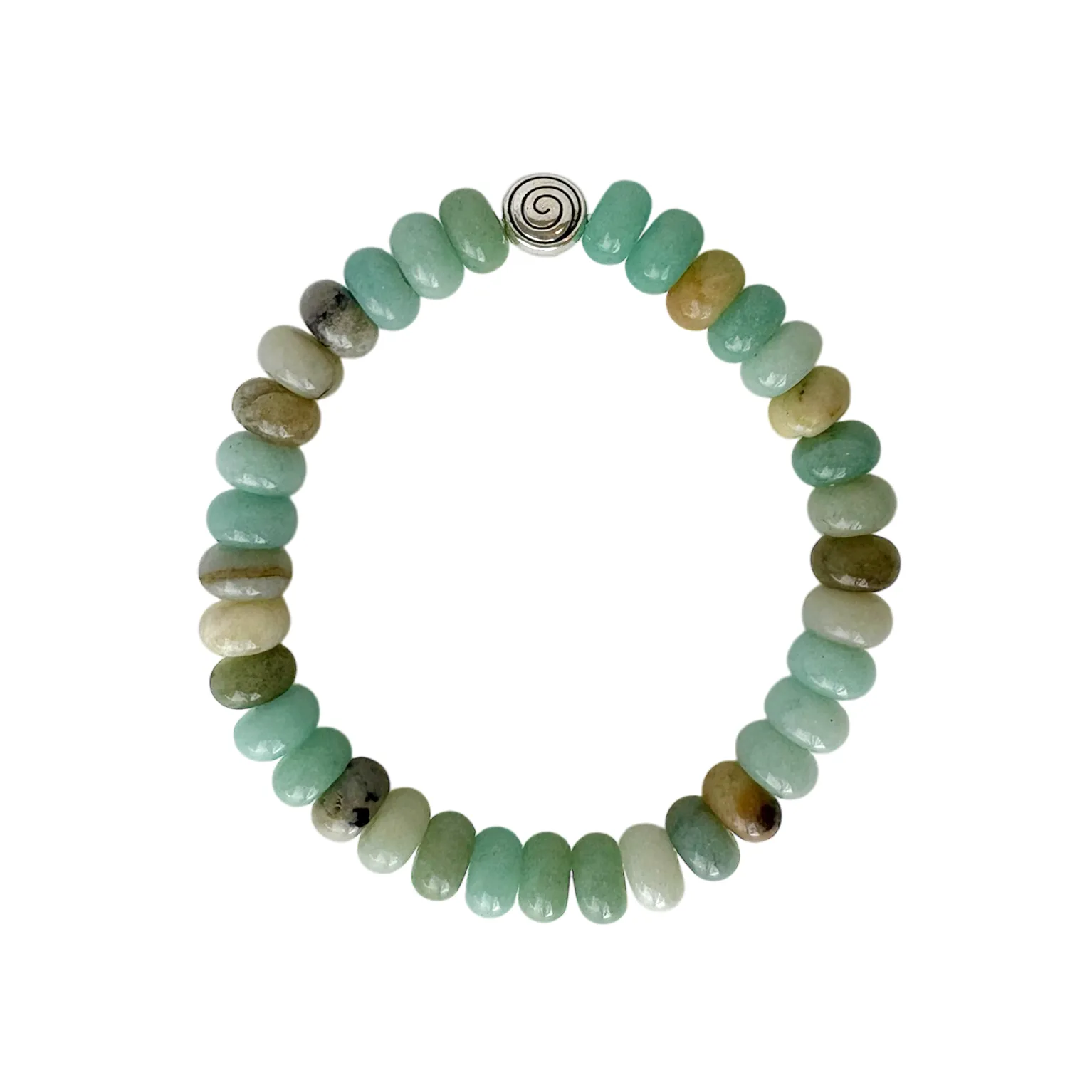 Deep Breath Rondelle Bracelet