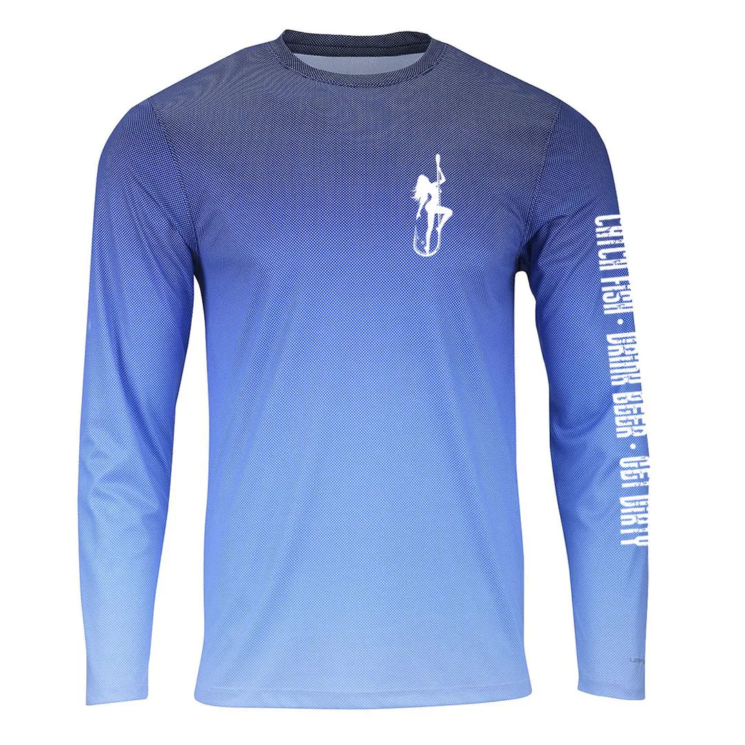 Dirty Hooker Special Edition UPF Navy Dry Fit