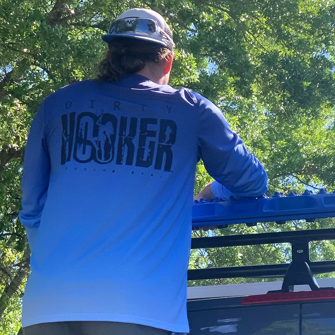 Dirty Hooker Special Edition UPF Navy Dry Fit
