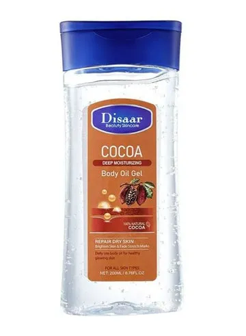 Disaar Cocoa deep Moisturizing body oil gel 200 ml