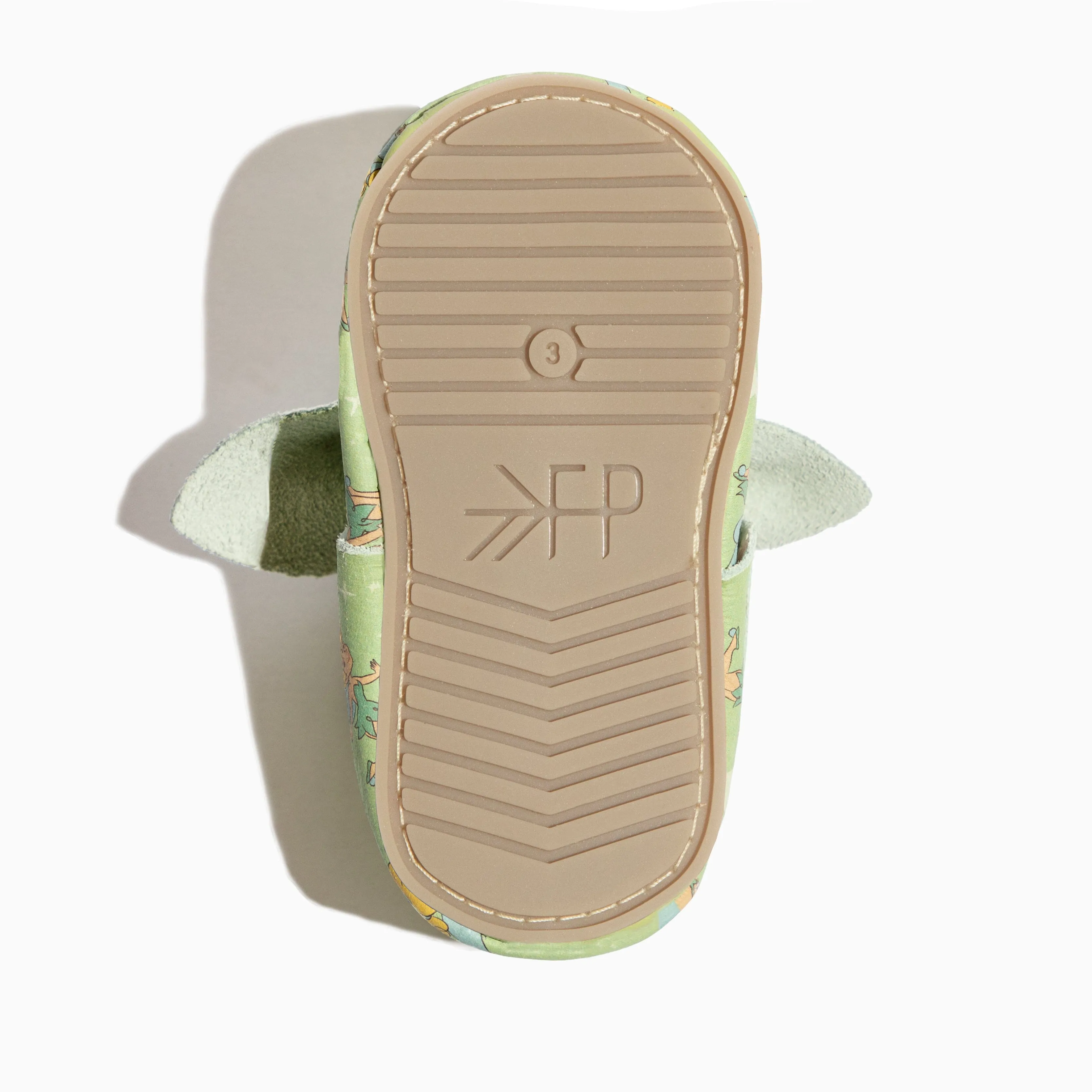 Disney Tinker Bell Knotted Bow Baby Shoe