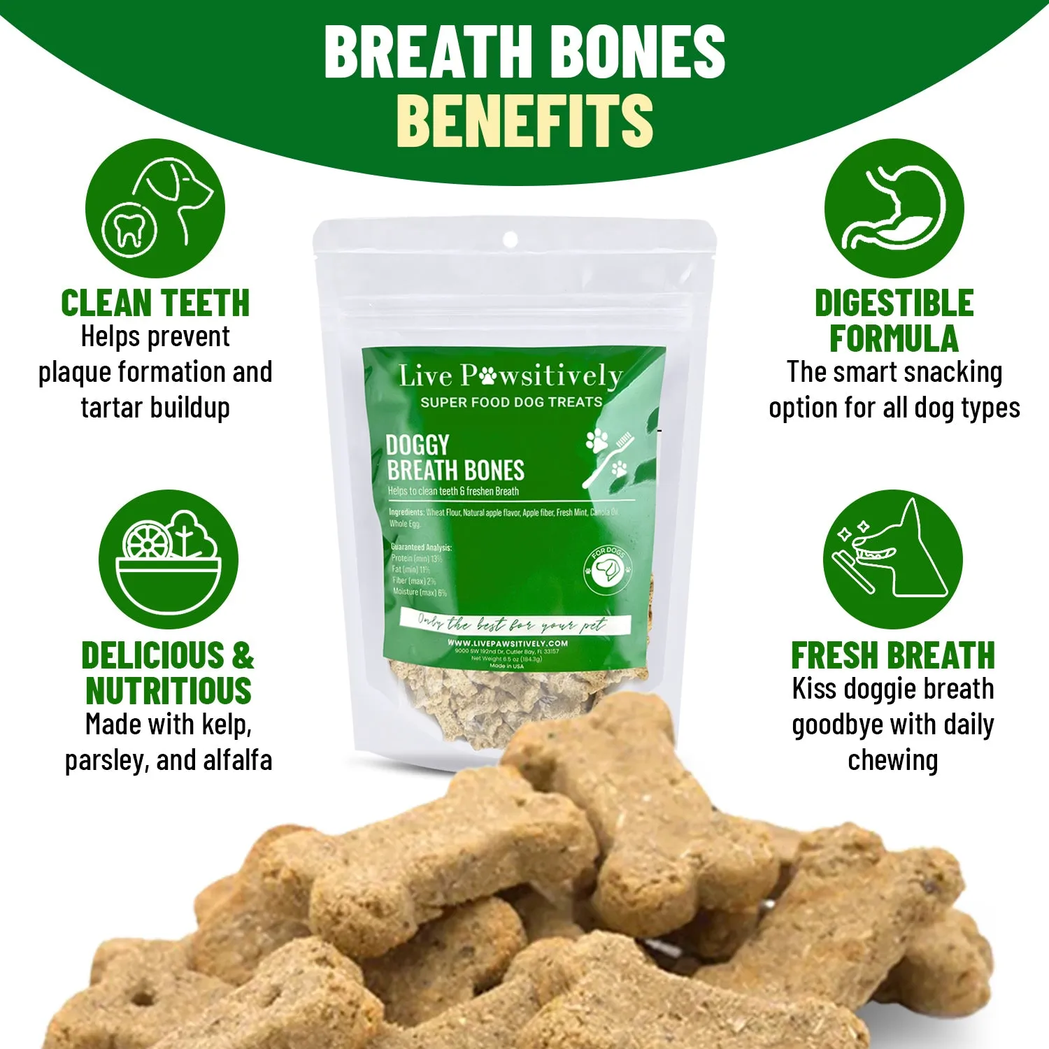 Doggy Breath Bones