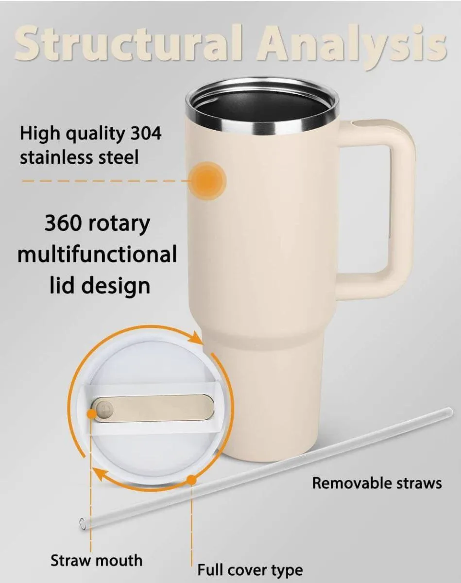 Double Wall Insulated Trending Sipper Water Bottle tumbler