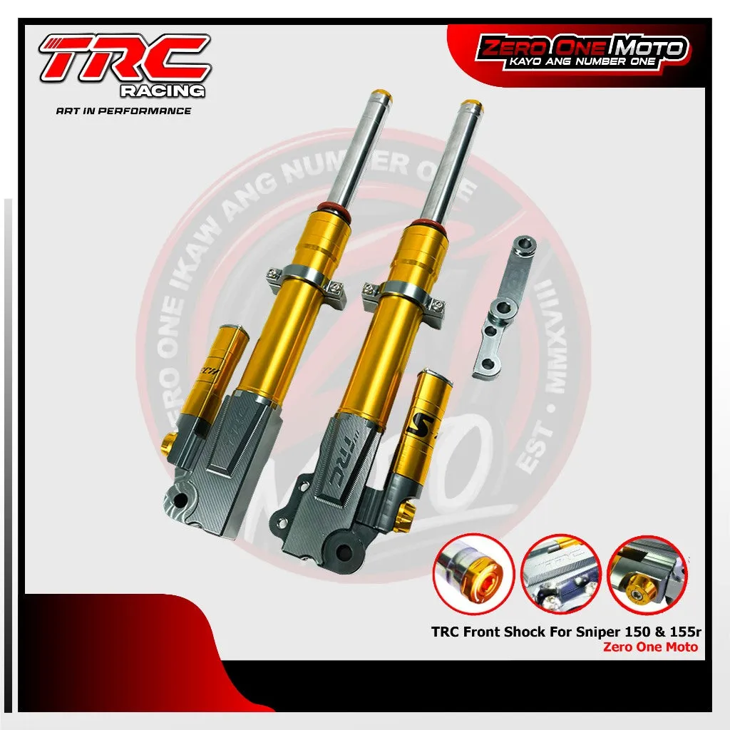 E - TRC S-TECH CNC FRONT SHOCK SNIPER 155 (GOLD)