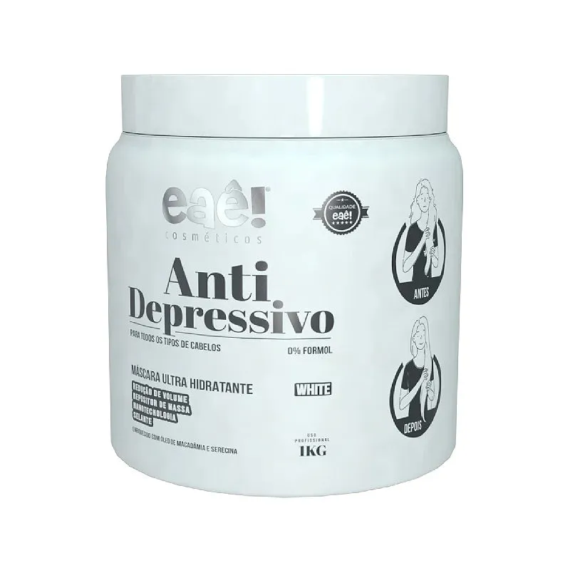 Eaê Cosmetics Anti Depressivo White Mask 1Kg / 35,27 fl oz