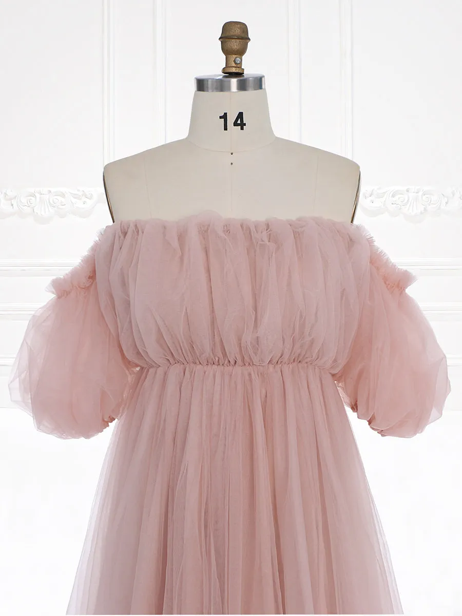 Elegant Off Shoulder Maternity Dress for Photo Shoot  Photography Gown Outfits YW231105