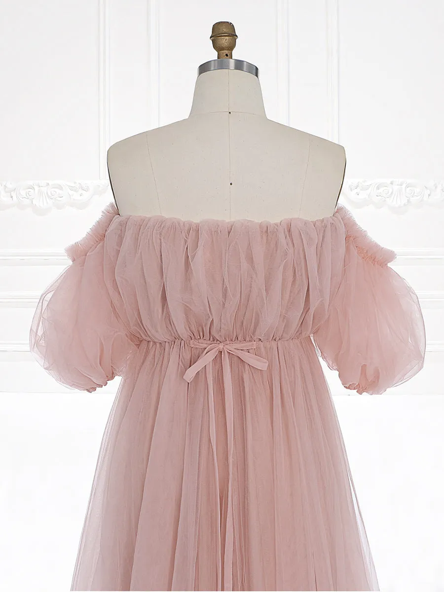 Elegant Off Shoulder Maternity Dress for Photo Shoot  Photography Gown Outfits YW231105