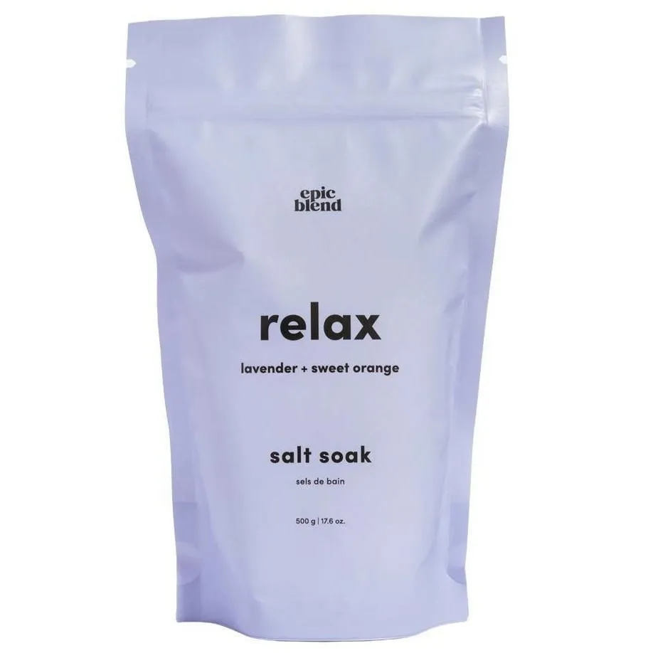 Epic Blend - 'Relax' Salt Soak (17.6OZ)