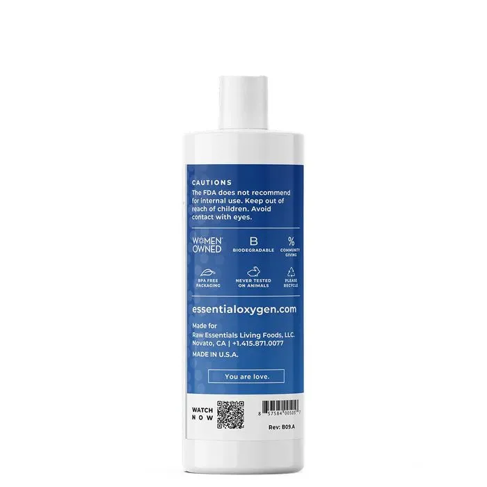 Essential Oxygen Food Grade Hydrogen Peroxide | 946mL