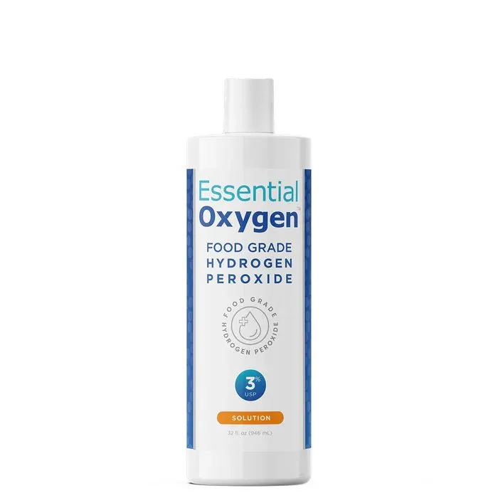 Essential Oxygen Food Grade Hydrogen Peroxide | 946mL