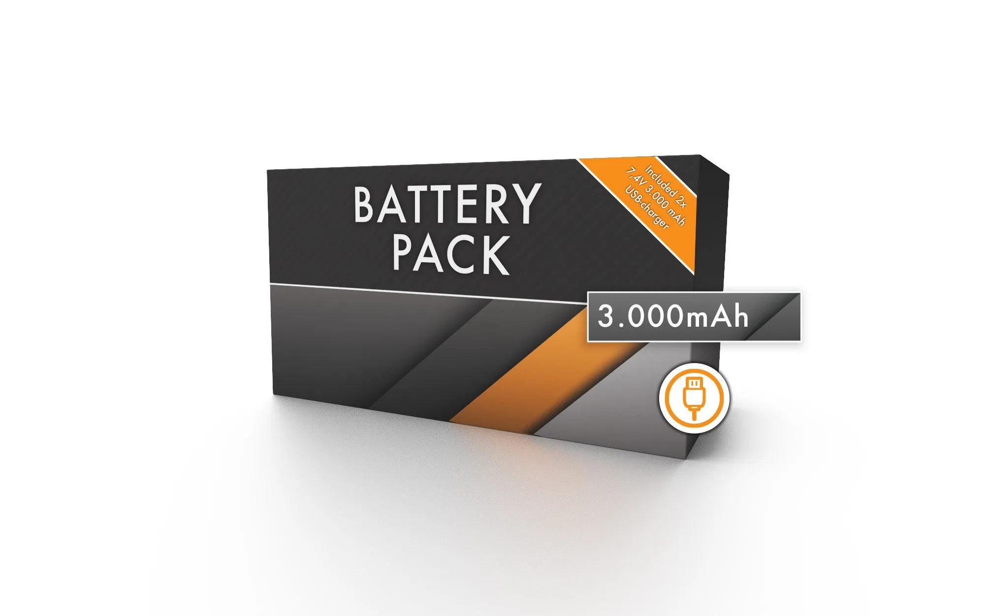 Extra Battery Pack 3,000 mAh | USB