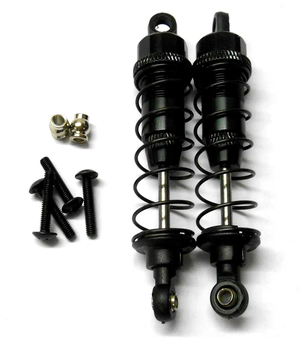 F104004BL 1/10 Scale Off Road Buggy RC Alloy Shock Absorber Damper 2 Black 80mm