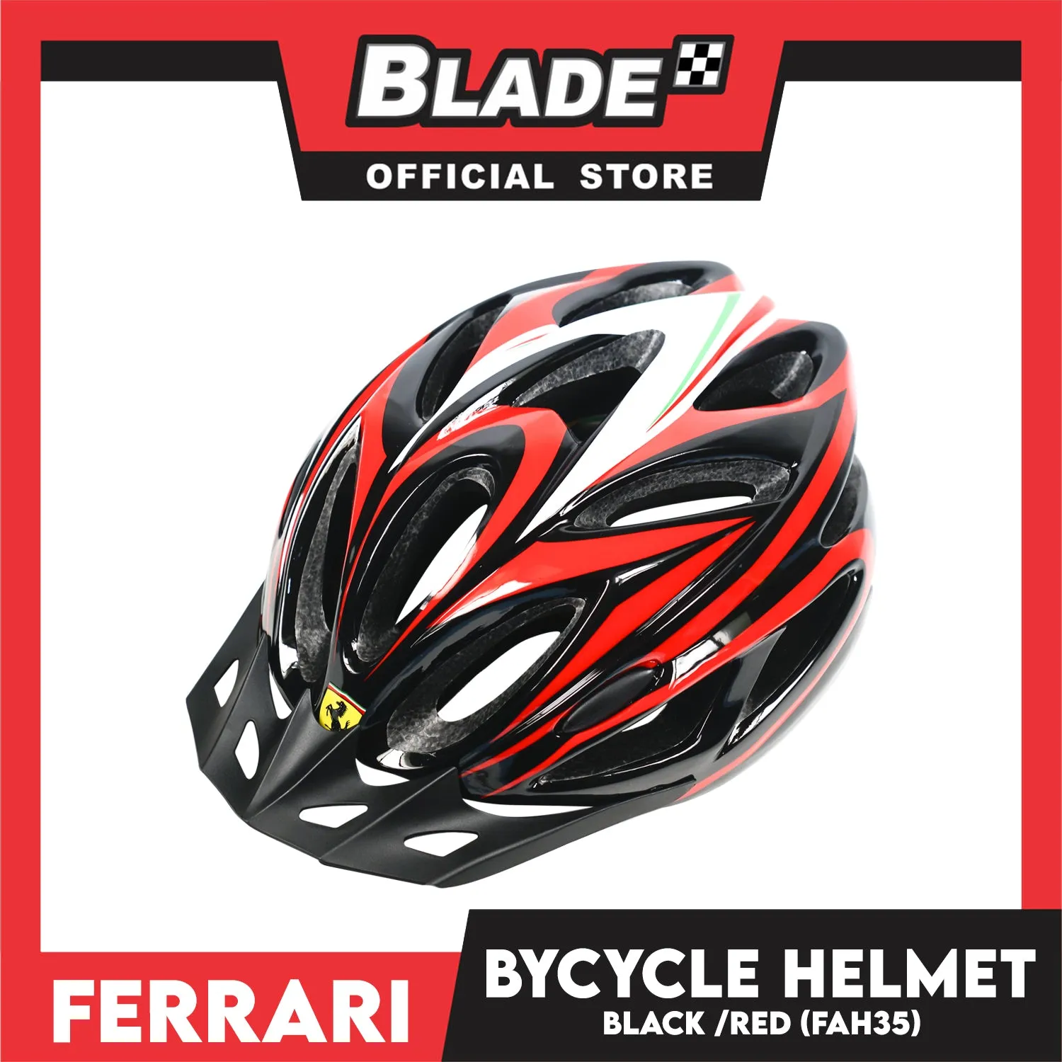Ferrari Bicycle Helmet Multicolor FAH3